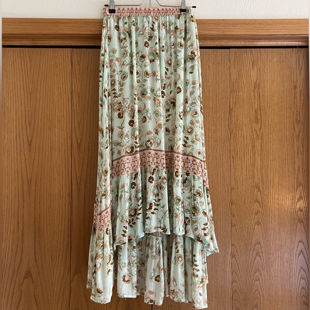 NWOT Raga Floral Maxi Skirt Size Large